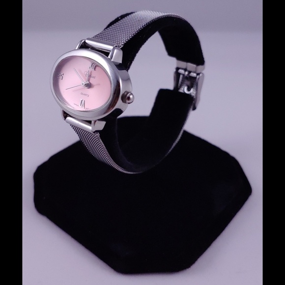 Carducci Accessories - Carducci Watch, Stainless Steel Band/Pink Face